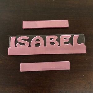 Pink “Isabel” Magnets